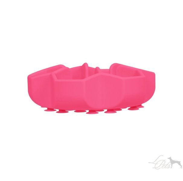 Миска для повільного харчування для собак  myska-povilne-harch-pink фото