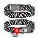 Ошейник для собак нейлоновый Waudog Nylon Зебра nashyinyk-zebra-xs фото 1
