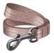 Поводок для собак Re-cotton из восстановленной хлопковой ткани povidets-cotton-brown-s-300 фото 1