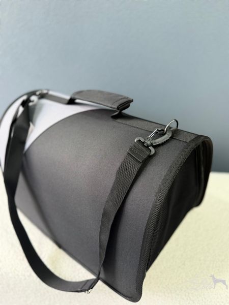 Переноска для собак и котов "Комби" чёрно-серая frаrame_carriers-сarrying_combi_xs_black-gray фото