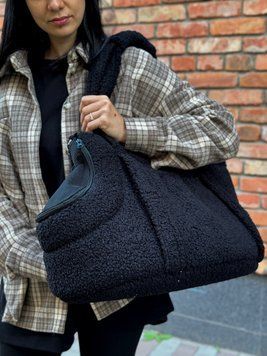 Сумка-переноска для собак та котиків &laquo;Тедді&raquo; Чорна soft_bag-teddy_s_black фото