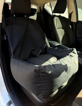 Авто крісло для собак та котів &laquo;Luxury&raquo; чорний+чохли avto-krislo-luxury-black-s фото