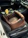 Автокресло для собак и котов "Комфорт" эко кожа коричневый car_seat-comfort_leather_s_brown фото 1