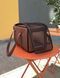 Сумка переноска для собак и кошек &laquo;Багажка&raquo; коричневый  soft_bag-luggage_s_brown фото 2