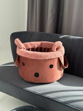 Корзина для іграшок рожева accessories-toy_basket_xs_pink фото