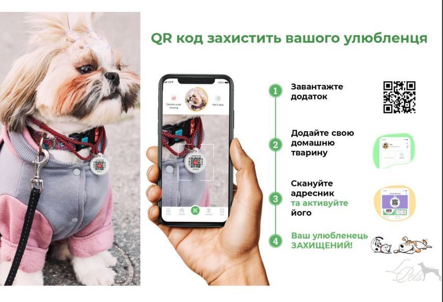 Ошейник для собак WAUDOG Nylon Recycled градиент оранжевый  nashyinyk-hradiient-orange-s фото