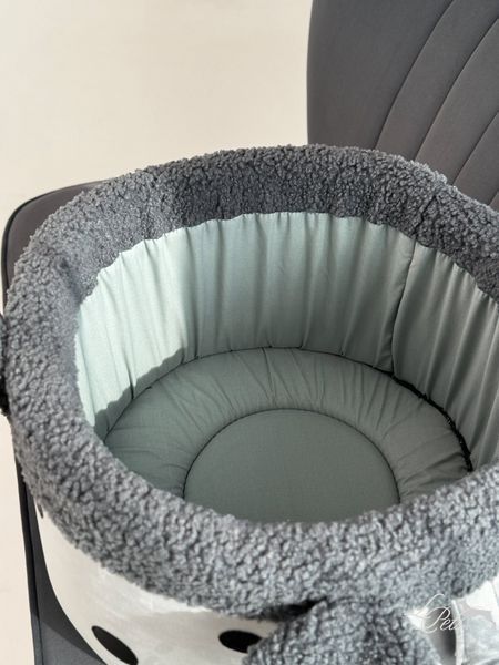 Корзина для игрушек серая accessories-toy_basket_xs_gray фото