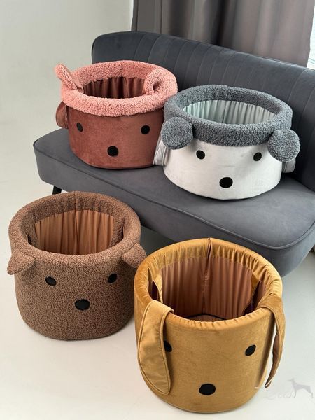 Корзина для игрушек серая accessories-toy_basket_xs_gray фото