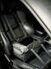 Сумка-автокресло для собак и котов на подлокотник кожа чёрная car_seat-armrest_leather_s_black фото 1