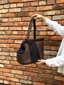 Сумка-переноска для собак та котиків &laquo;Summer&raquo; Коричнева soft_bag-summer_s_brown фото