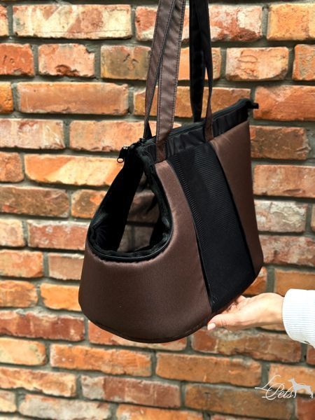 Сумка-переноска для собак и котиков &laquo;Summer&raquo; коричневая soft_bag-summer_s_brown фото
