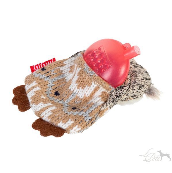 Іграшка для собак сова з пищалкою Gigwi Plush Ihrashka-sova-gigwi фото