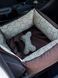 Автокресло для собак и котов хлопок коричневый + чехлы car_seat-cotton_s_brown фото 4