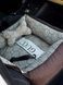 Автокресло для собак и котов хлопок коричневый + чехлы car_seat-cotton_s_brown фото 3