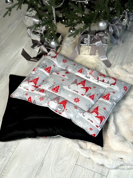 Подстилка для собак и котов новогодняя гномы pidstylka-novorichna-hnomy фото