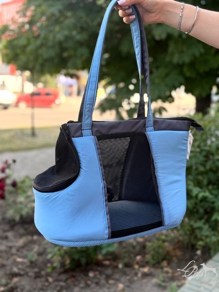 Сумка переноска для собак та котів &laquo;Summer&raquo; блакитна summer-s-blue фото