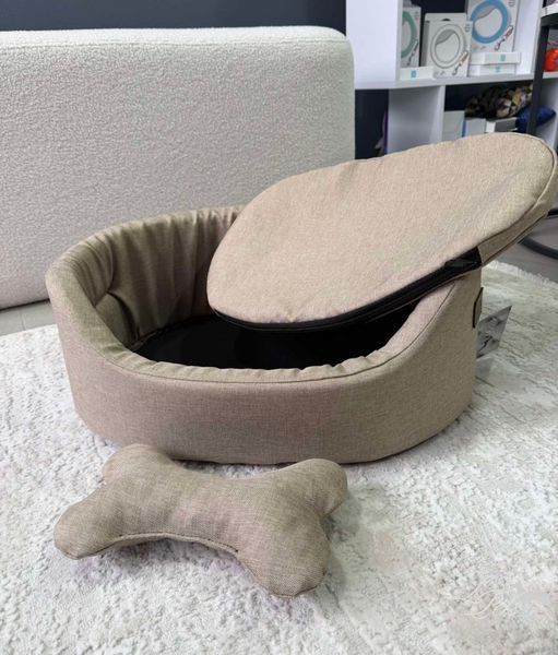 Лежак для собак и котов с вкладышем бежевый sofa-insert_xs_beig фото