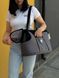 Сумка-переноска для собак и котов Summer серая с карманом soft_bag-summer_pocket_s_gray фото 5