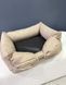 Диванчик-бантик для собак и котов бежевый sofa-bow_s_beige фото 6
