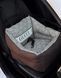 Автокрісло/лежак для собак та котів бавовна коричневий car_seat-cotton_lounger_s_brown фото 1