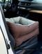 Автокрісло/лежак для собак та котів бавовна коричневий car_seat-cotton_lounger_s_brown фото 3