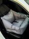 Автокресло/лежак для собак и котов Оксфорд серый car_seat-oksford_lounger_s_gray фото 1